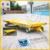 海上石油平臺(tái)的運(yùn)輸安裝四輪可轉(zhuǎn)向平板拖車(chē)安全可靠叉車(chē)拖車(chē)