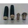 M8*1針式彎頭 2-4芯 螺絲壓緊式焊接式