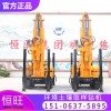 恒旺履帶環(huán)境土壤檢測(cè)鉆機(jī)  沖擊回轉(zhuǎn)水井鉆機(jī)