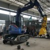 鵬神供應鐵路專用挖掘機加裝軌道輪自行走履帶式可定制