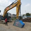 挖掘機(jī)雙軸鄂式破碎斗  礦山專用破碎斗 移動(dòng)采石粉碎斗
