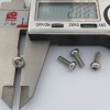 304不銹鋼盤頭內(nèi)梅花機(jī)螺絲梅花槽圓頭防拆螺絲M3*8