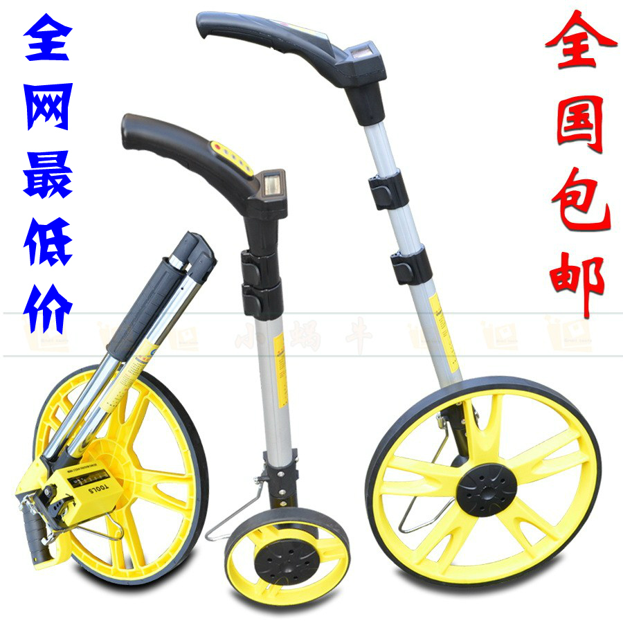 全國包郵 測距輪測距儀輪數顯輪式測量輪工具 高爾夫測距輪機械式